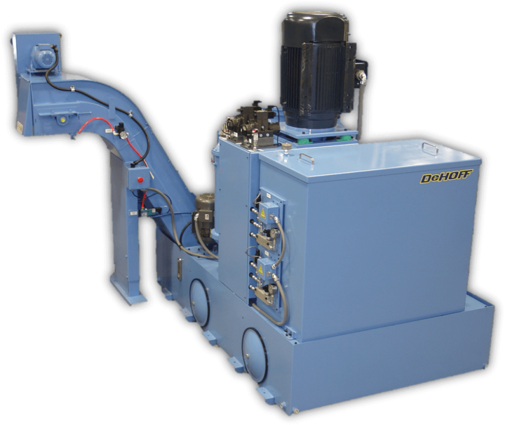 DeHoff Gundrilling Machines Coolant and Fixturing Options