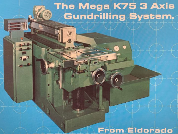 The Mega K75 3 Axis Gundrilling System